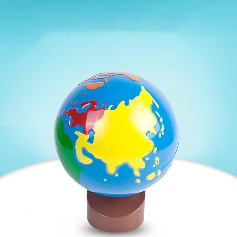 BESPORTBLE Eye Friendly Desktop World Globe for Early Education Home School Office Learning - Image 4